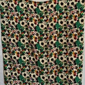 Nicole Miller 1994 FIFA soccer scarf